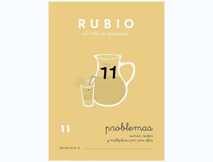 Rubio Cuaderno problemas nº 11 para el desarrollo intelectual del alumno