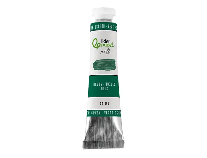 Liderpapel Pintura al óleo Verde oscuro 20 ml Liderpapel Pintura al óleo Verde oscuro 20 ml