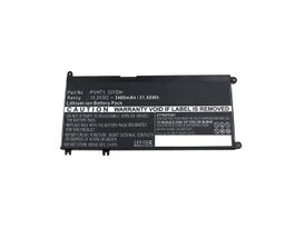 CoreParts Batería para Dell 54.72Wh 15.2V 3600mAh Negro