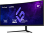 Viewsonic VX3418C-2K Monitor Gaming Curvo 34" UWQHD 3440x1440 180Hz 1ms VA Negro