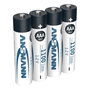 Ansmann Pilas Recargables NiMH Micro AAA 1100 1050 mAh (Pack de 4)