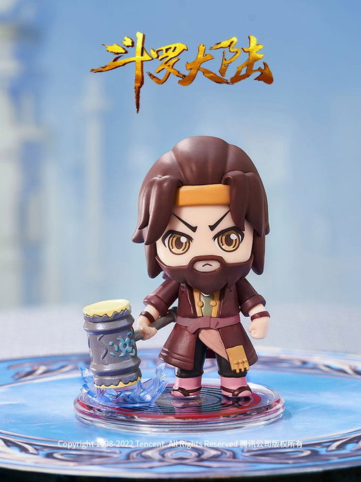 Soul Land Minifiguras Doula Continent Series Second Bullet College Elite Competition 11 cm Expositor (8)