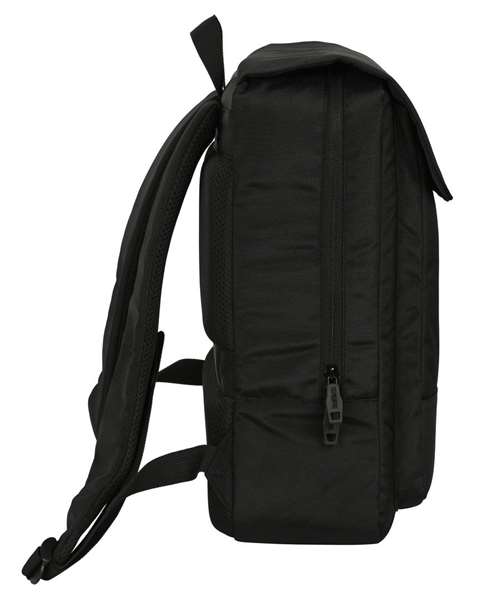 Safta Mochila con solapa portátil 13,3'' + USB Real Betis Balompié Premium Negra 29x39x12cm