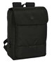 Safta Mochila con solapa portátil 13,3'' + USB Real Betis Balompié Premium Negra 29x39x12cm