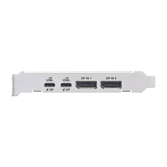 ASUS USB4 PCIe Gen4 Card con DisplayPort y USB Tipo C ASUS USB4 PCIe Gen4 Card con DisplayPort y USB Tipo C
