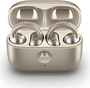 Motorola Moto Buds Loop Auriculares Inalámbricos Clip de Oreja Llamadas Música Deporte Uso Diario Bluetooth Beige