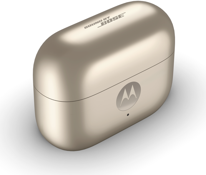 Motorola Moto Buds Loop Auriculares Inalámbricos Clip de Oreja Llamadas Música Deporte Uso Diario Bluetooth Beige