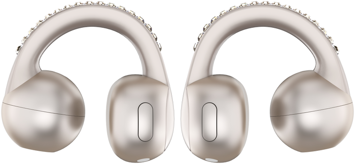 Motorola Moto Buds Loop Auriculares Inalámbricos Clip de Oreja Llamadas Música Deporte Uso Diario Bluetooth Beige