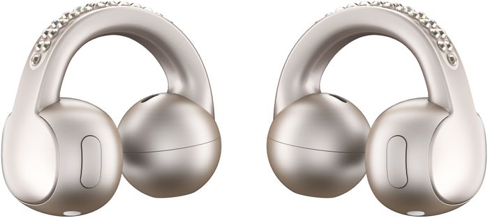 Motorola Moto Buds Loop Auriculares Inalámbricos Clip de Oreja Llamadas Música Deporte Uso Diario Bluetooth Beige