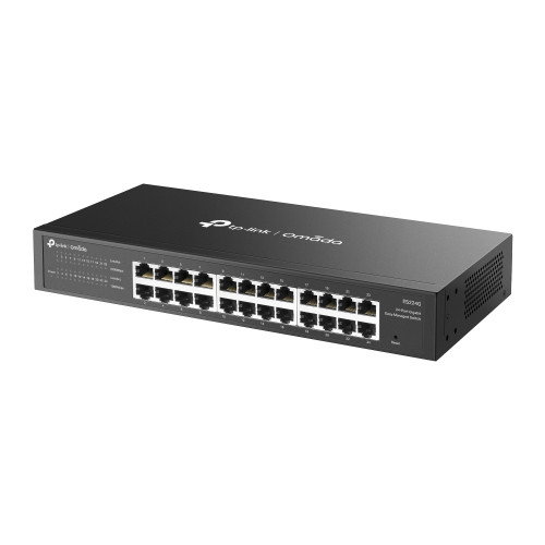 TP-Link ES224G Switch Gestionado L2 24 Puertos Gigabit Ethernet Negro