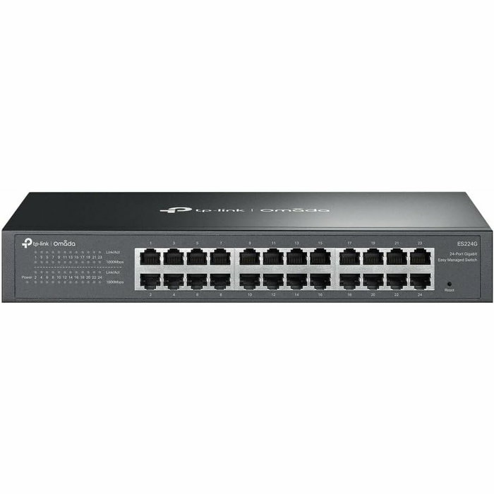 TP-Link Omada ES224G Switch Gestionado L2 con 24 Puertos Gigabit Ethernet TP-Link Omada ES224G Switch Gestionado L2 con 24 Puertos Gigabit Ethernet
