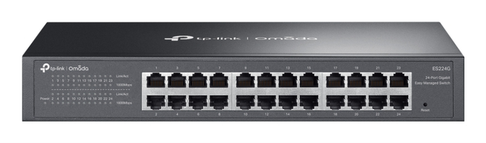 TP-Link Omada ES224G Switch Gestionado L2 Gigabit Ethernet 10/100/1000 Negro