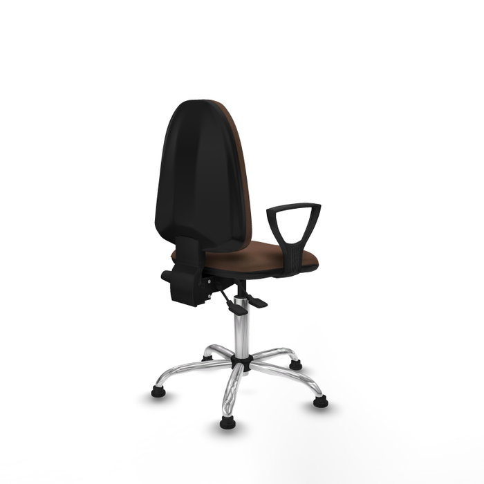 PIQUERAS Y CRESPO Silla de oficina Aýna Marrón oscuro PIQUERAS Y CRESPO Silla de oficina Aýna Marrón oscuro