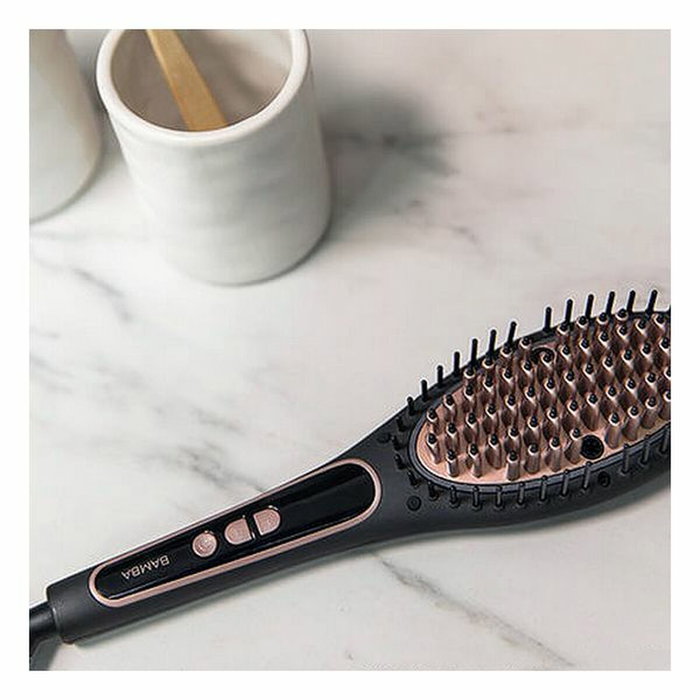 CECOTEC Bamba InstantCare 900 Perfect Brush Cepillo Alisador Negro