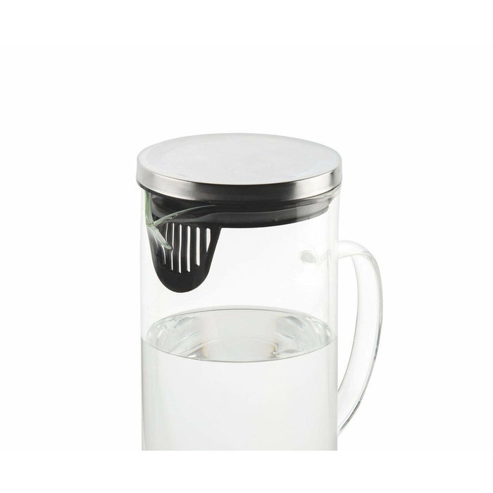 Andrea House Jarra de vidrio con tapa metálica 1,5 l Andrea House Jarra de vidrio con tapa metálica 1,5 l