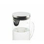 Andrea House Jarra de vidrio con tapa metálica 1,5 l