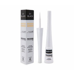 Andreia Precision 01 Black Eyeliner Líquido