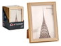 GIFTDECOR Portafotos Oro Color Madera 15x20cm
