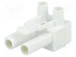 BM GROUP Bloque de bornas desmontable blanco 16A