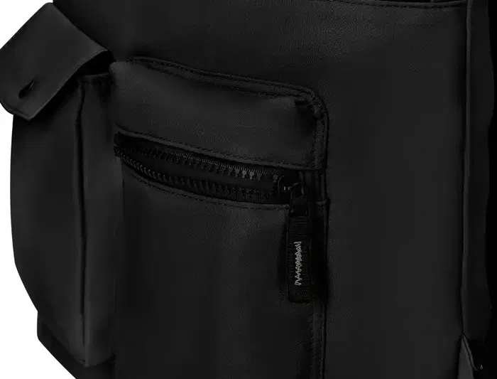 Antartik Mochila Bolso Flip Bag Convertible con Acolchado para Portátil 15" Negro 400x120x390 mm