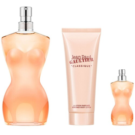 Jean Paul Gaultier Set Regalo Classique Eau de Toilette 100ml + Body Lotion 75ml + Mini Eau de Toilette 6ml