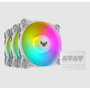 ASUS TUF GAMING TF120 ARGB WHITE EDITION 3IN1 Ventiladores de Carcasa 120mm, 3 Unidades, Blanco