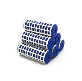 La Rosa Pack de 8 Rulos Térmicos Cerámicos de 23 mm (Calentables en Agua) manuevables
