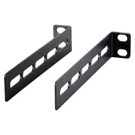 EFB Elektronik Conjunto de ángulos de conexión para estantes 1/2/3HE, 2 unidades, RAL9005
