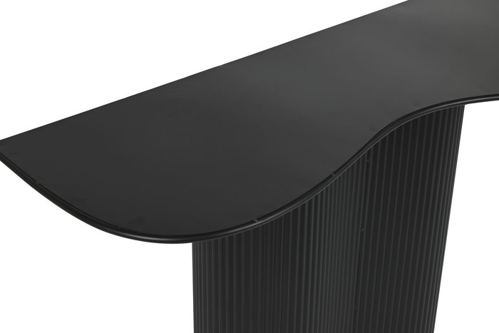 DKD Home Decor Consola Loft Negro 100 x 72 x 38 cm Colección Black industrial