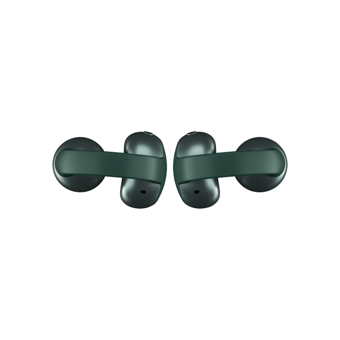 Motorola Moto Buds Loop Auriculares Inalámbricos Open-Ear Bluetooth 5.0, Sound by Bose, Reducción Activa de Ruido, 8h Batería, Carga Rápida, Resistente al Agua, Color Trekking Green