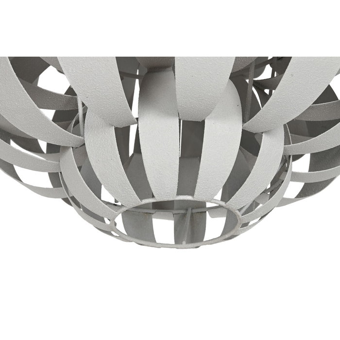 DKD Home Decor Lámpara de Techo Metal Rugoso Beige 50x50x53 DKD Home Decor Lámpara de Techo Metal Rugoso Beige 50x50x53