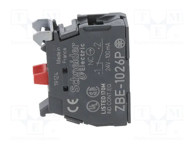 SCHNEIDER ELECTRIC Bloques de contactos Harmony XB4 NC para placa frontal SCHNEIDER ELECTRIC Bloques de contactos Harmony XB4 NC para placa frontal