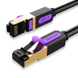 Vention Cable de Red RJ45 Cat7 S/FTP 50cm Negro ICDBD