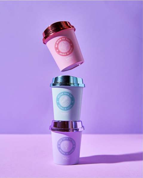 Wow Generation Auriculares Inalámbricos Bluetooth con Estuche en Forma de Vaso - Modelos Surtidos