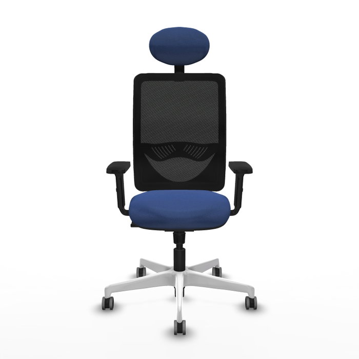 PIQUERAS Y CRESPO Silla de oficina Zulema Azul marino y Negro PIQUERAS Y CRESPO Silla de oficina Zulema Azul marino y Negro