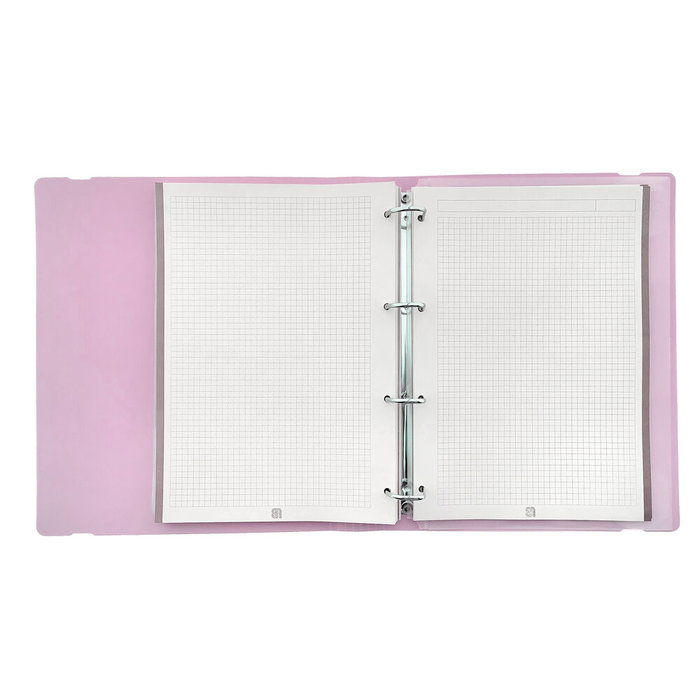 LOVELY STORY Carpeta anillas Majesty Capibara 28x32x3,8cm con 4 anillas, goma y separadores, sobre PVC