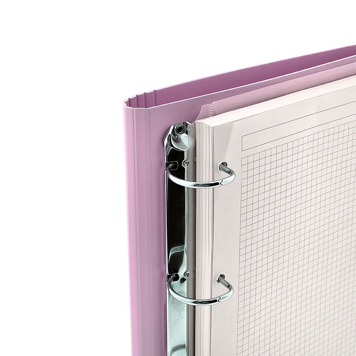 LOVELY STORY Carpeta anillas Majesty Capibara 28x32x3,8cm con 4 anillas, goma y separadores, sobre PVC