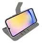 Celly Funda cartera para Samsung Galaxy A26 5G y Enterprise Edition, 17 cm (6.7"), imitación piel, negro, con soporte y bolsillos para tarjetas