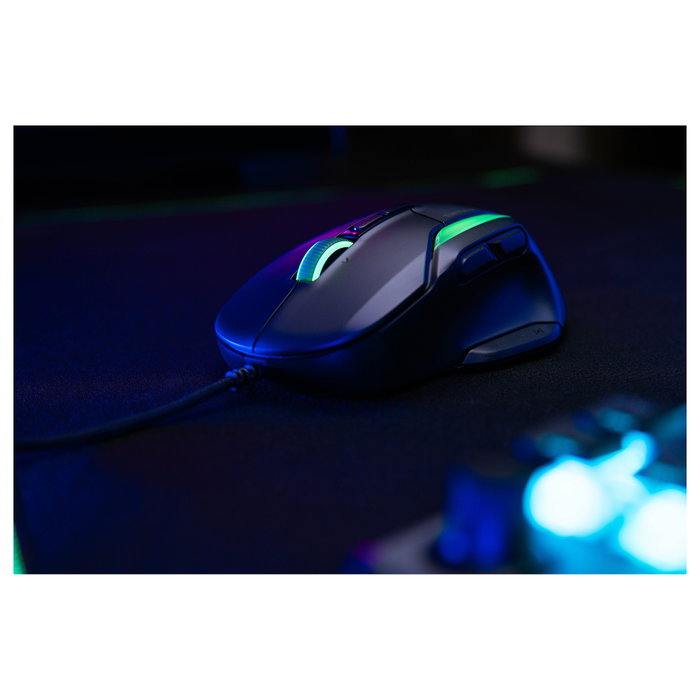 Turtle Beach Kone II Ratón Gaming Ergonómico RGB Óptico 26000 DPI Negro
