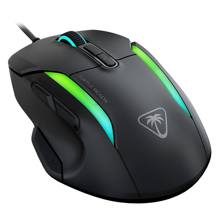 Turtle Beach Kone II Ratón Gaming Ergonómico RGB Óptico 26000 DPI Negro