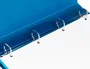 Liderpapel 43432 Carpeta 4 Anillas 25 mm Polipropileno Din A4 Azul Translucido