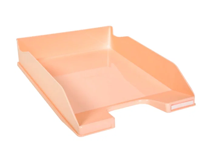 Exacompta Bandeja sobremesa Aquarel Combo Midi Coral pastel