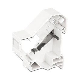 DeLOCK 86232 Soporte Keystone para rieles DIN con conexión a tierra