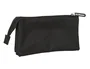 Safta Estuche portatodo triple Kappa Dark con tres cremalleras 120x30x220 mm