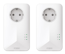 STRONG PowerLine 1000 Kit 1000 Mbit/s Ethernet Blanco 2 piezas