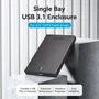 Vention Caja externa para disco duro de 2.5" USB 3.1 sin tornillos KPBB0