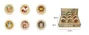 DKD Home Decor Juguete de Madera Multicolor Surtido de 6