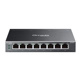 TP-Link Switch Gestionado Fácil Omada ES208GP - 8 Puertos Gigabit con PoE+ (ES208GP)