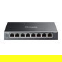 TP-Link Switch Gestionado Fácil Omada ES208GP - 8 Puertos Gigabit con PoE+ (ES208GP)