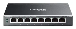 TP-Link ES208GP Switch Gestionado L2 Gigabit Ethernet PoE DIN Rail Negro 8 Puertos